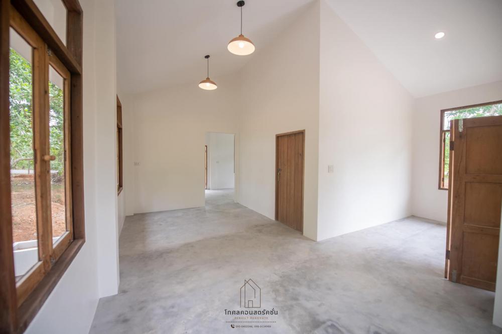 บ้านพักตากอากาศ ทรงไทยประยุกต์ ยกพื้นสูง รูปที่ 13