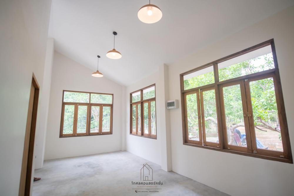 บ้านพักตากอากาศ ทรงไทยประยุกต์ ยกพื้นสูง รูปที่ 14