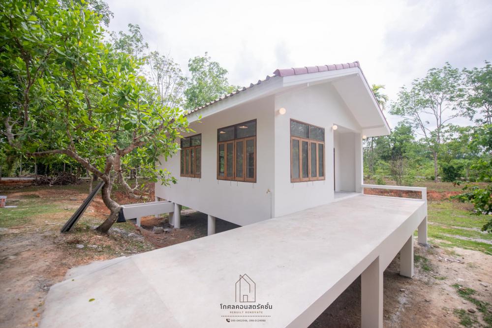 บ้านพักตากอากาศ ทรงไทยประยุกต์ ยกพื้นสูง รูปที่ 26