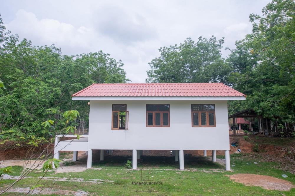 บ้านพักตากอากาศ ทรงไทยประยุกต์ ยกพื้นสูง รูปที่ 27
