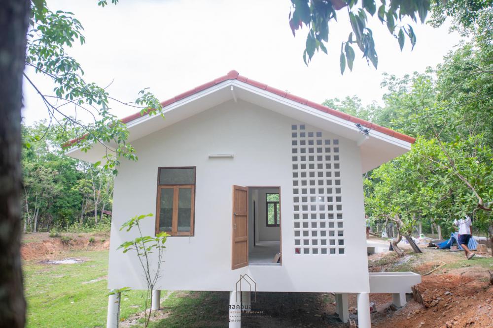 บ้านพักตากอากาศ ทรงไทยประยุกต์ ยกพื้นสูง รูปที่ 29