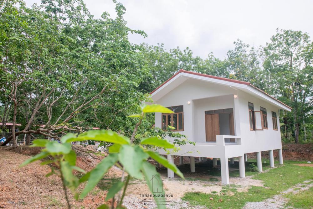 บ้านพักตากอากาศ ทรงไทยประยุกต์ ยกพื้นสูง รูปที่ 4