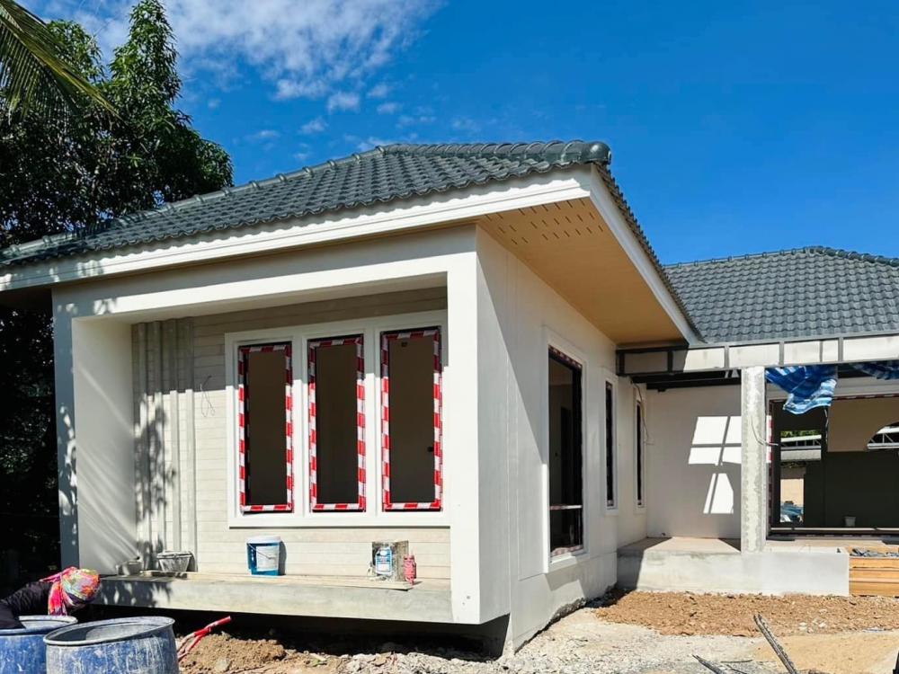 บ้านทรงปั้นหยาตกแต่งแบบมินิมอล ขนาด 3 ห้องนอน 2 ห้องน้ำ รูปที่ 9