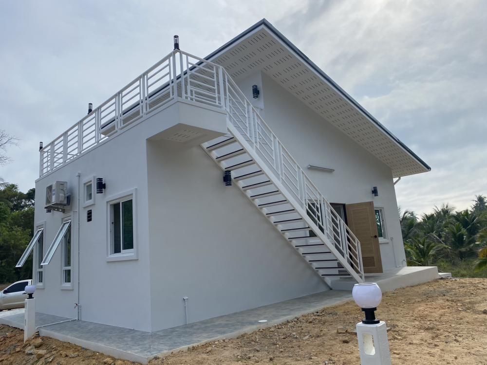 ไอเดียบ้านมินิมอลมูจิ 3 ห้องนอน 2 ห้องน้ำ 1 ห้องโถง มีดาดฟ้า รูปที่ 13