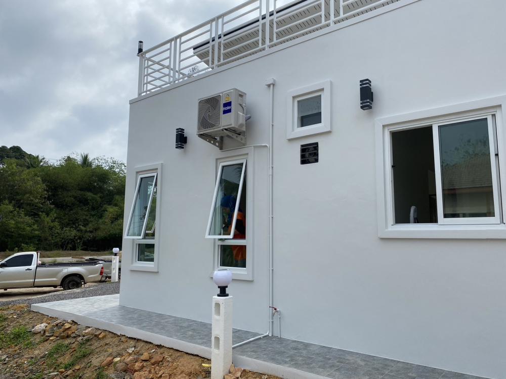 ไอเดียบ้านมินิมอลมูจิ 3 ห้องนอน 2 ห้องน้ำ 1 ห้องโถง มีดาดฟ้า รูปที่ 17