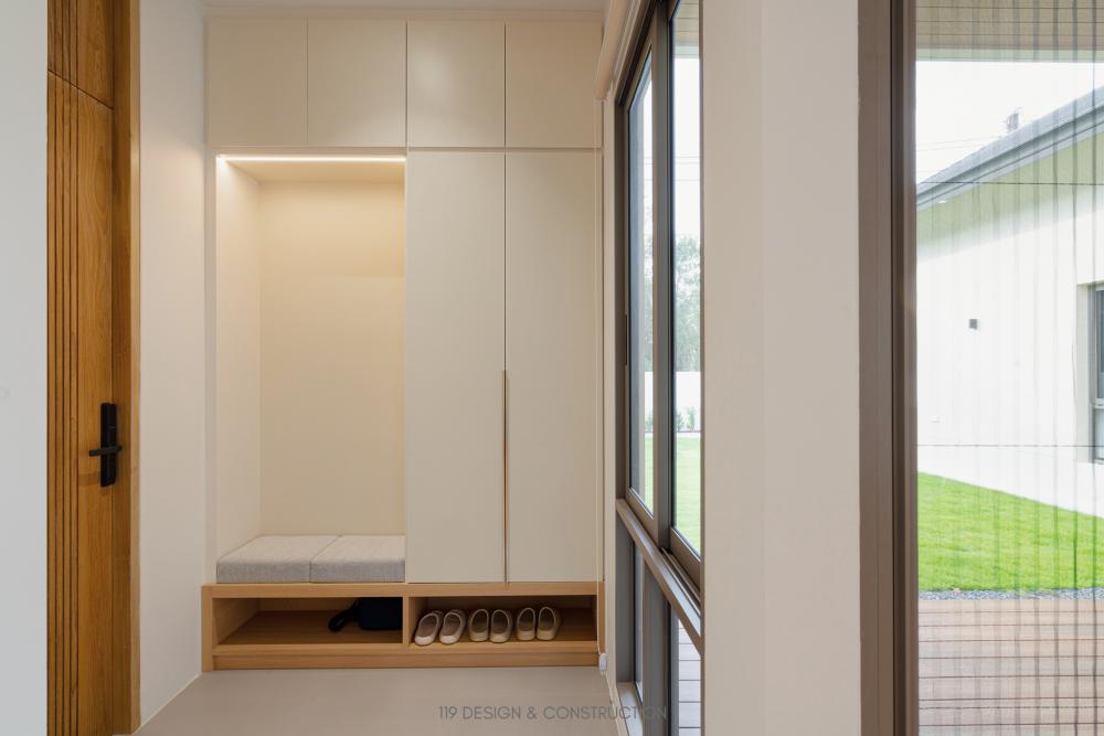 BAAN NABI 3 ห้องนอน 3 ห้องน้ำ บ้านชั้นเดียวดีไซน์เรียบง่ายพร้อมสเปซการจัดสรรพื้นที่ที่เอื้อให้คุณภาพชีวิตของเจ้าของบ้านสะดวกสบายขึ้น รูปที่ 13