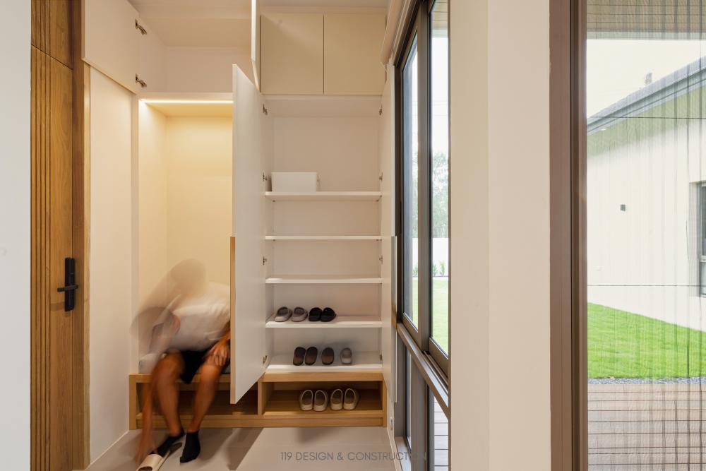 BAAN NABI 3 ห้องนอน 3 ห้องน้ำ บ้านชั้นเดียวดีไซน์เรียบง่ายพร้อมสเปซการจัดสรรพื้นที่ที่เอื้อให้คุณภาพชีวิตของเจ้าของบ้านสะดวกสบายขึ้น รูปที่ 14