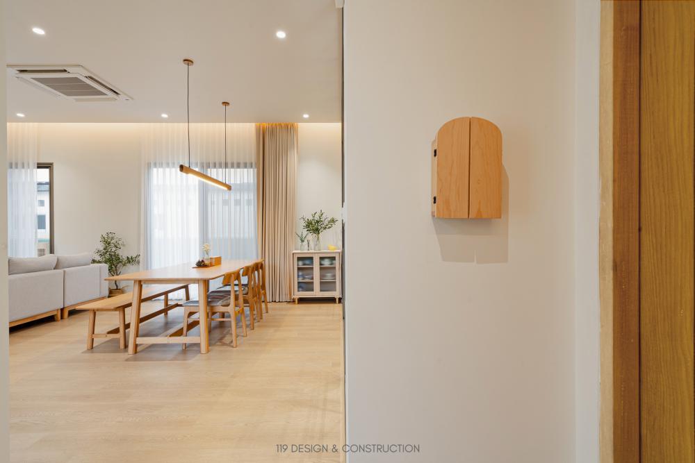 BAAN NABI 3 ห้องนอน 3 ห้องน้ำ บ้านชั้นเดียวดีไซน์เรียบง่ายพร้อมสเปซการจัดสรรพื้นที่ที่เอื้อให้คุณภาพชีวิตของเจ้าของบ้านสะดวกสบายขึ้น รูปที่ 15