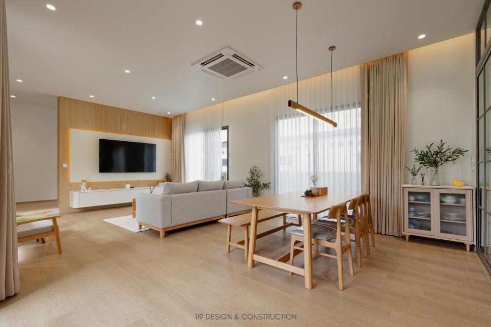 BAAN NABI 3 ห้องนอน 3 ห้องน้ำ บ้านชั้นเดียวดีไซน์เรียบง่ายพร้อมสเปซการจัดสรรพื้นที่ที่เอื้อให้คุณภาพชีวิตของเจ้าของบ้านสะดวกสบายขึ้น รูปที่ 16