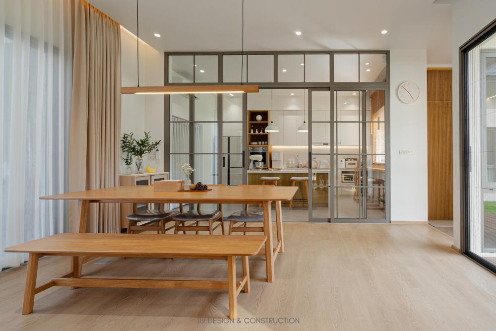 BAAN NABI 3 ห้องนอน 3 ห้องน้ำ บ้านชั้นเดียวดีไซน์เรียบง่ายพร้อมสเปซการจัดสรรพื้นที่ที่เอื้อให้คุณภาพชีวิตของเจ้าของบ้านสะดวกสบายขึ้น รูปที่ 24