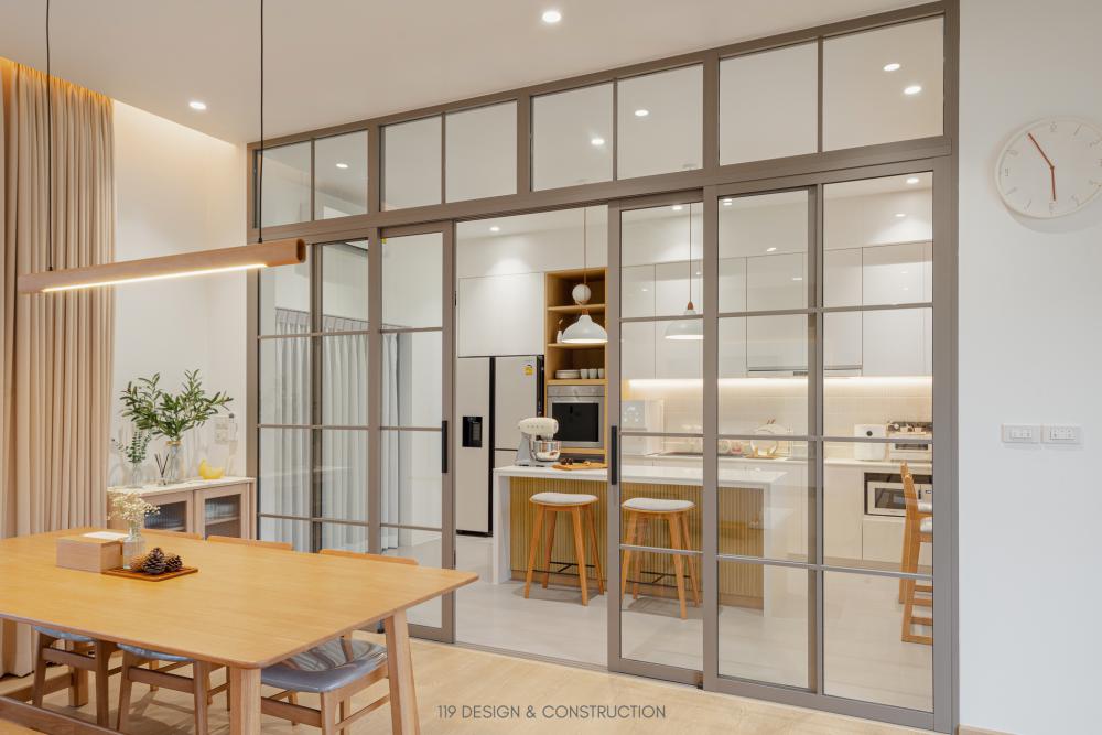 BAAN NABI 3 ห้องนอน 3 ห้องน้ำ บ้านชั้นเดียวดีไซน์เรียบง่ายพร้อมสเปซการจัดสรรพื้นที่ที่เอื้อให้คุณภาพชีวิตของเจ้าของบ้านสะดวกสบายขึ้น รูปที่ 27