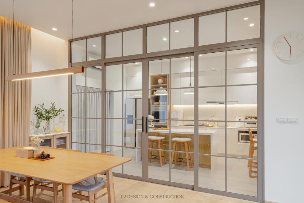 BAAN NABI 3 ห้องนอน 3 ห้องน้ำ บ้านชั้นเดียวดีไซน์เรียบง่ายพร้อมสเปซการจัดสรรพื้นที่ที่เอื้อให้คุณภาพชีวิตของเจ้าของบ้านสะดวกสบายขึ้น รูปที่ 28