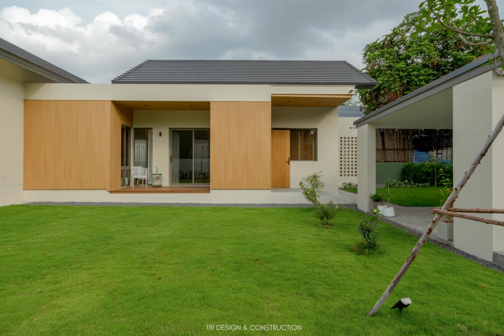 BAAN NABI 3 ห้องนอน 3 ห้องน้ำ บ้านชั้นเดียวดีไซน์เรียบง่ายพร้อมสเปซการจัดสรรพื้นที่ที่เอื้อให้คุณภาพชีวิตของเจ้าของบ้านสะดวกสบายขึ้น รูปที่ 8