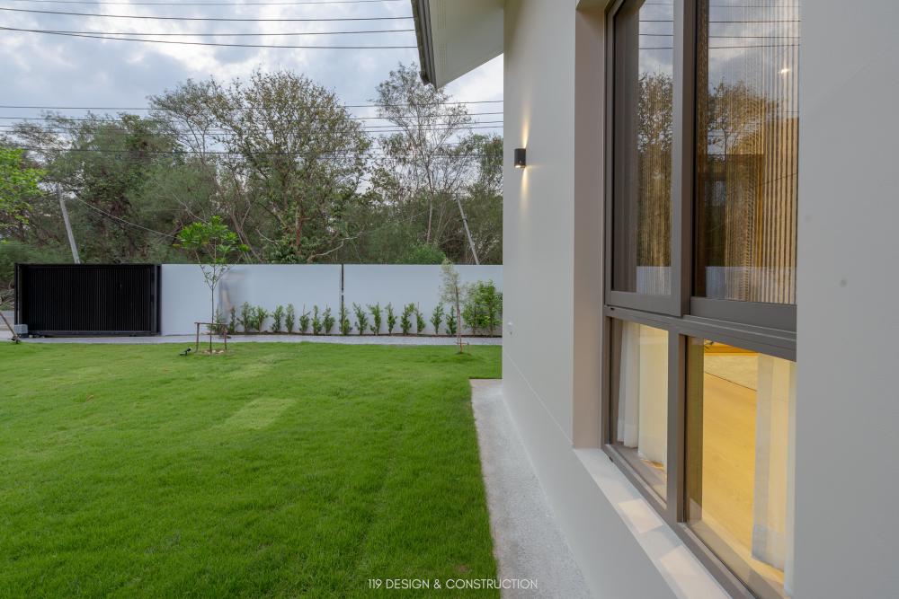 BAAN NABI 3 ห้องนอน 3 ห้องน้ำ บ้านชั้นเดียวดีไซน์เรียบง่ายพร้อมสเปซการจัดสรรพื้นที่ที่เอื้อให้คุณภาพชีวิตของเจ้าของบ้านสะดวกสบายขึ้น รูปที่ 9