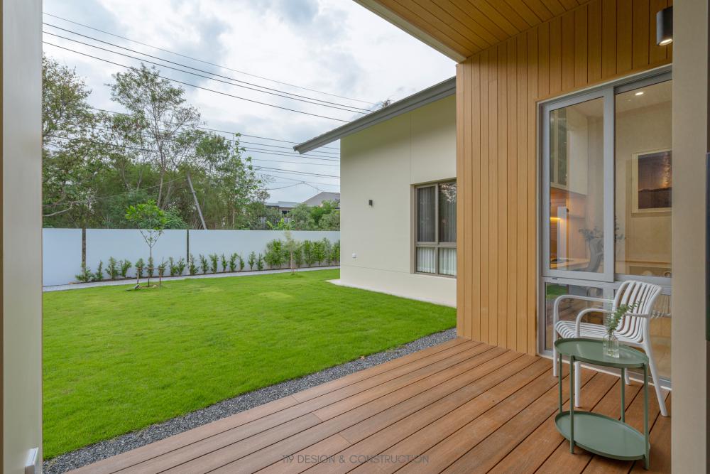 BAAN NABI 3 ห้องนอน 3 ห้องน้ำ บ้านชั้นเดียวดีไซน์เรียบง่ายพร้อมสเปซการจัดสรรพื้นที่ที่เอื้อให้คุณภาพชีวิตของเจ้าของบ้านสะดวกสบายขึ้น รูปที่ 50