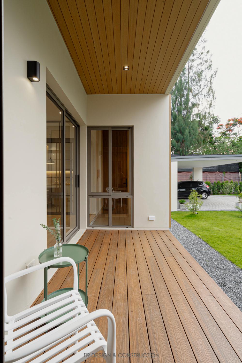 BAAN NABI 3 ห้องนอน 3 ห้องน้ำ บ้านชั้นเดียวดีไซน์เรียบง่ายพร้อมสเปซการจัดสรรพื้นที่ที่เอื้อให้คุณภาพชีวิตของเจ้าของบ้านสะดวกสบายขึ้น รูปที่ 52