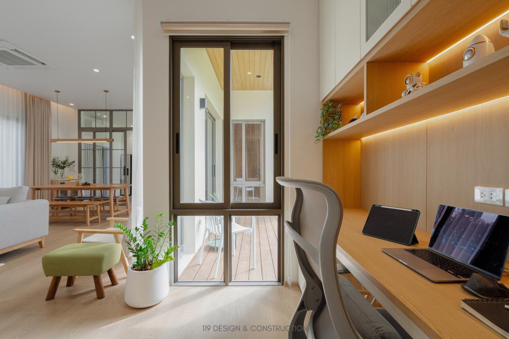 BAAN NABI 3 ห้องนอน 3 ห้องน้ำ บ้านชั้นเดียวดีไซน์เรียบง่ายพร้อมสเปซการจัดสรรพื้นที่ที่เอื้อให้คุณภาพชีวิตของเจ้าของบ้านสะดวกสบายขึ้น รูปที่ 53