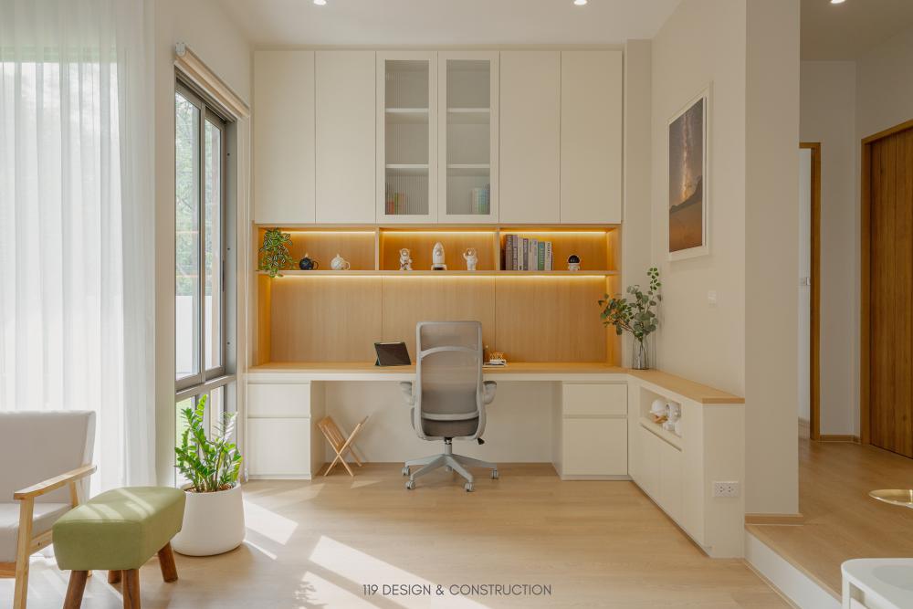 BAAN NABI 3 ห้องนอน 3 ห้องน้ำ บ้านชั้นเดียวดีไซน์เรียบง่ายพร้อมสเปซการจัดสรรพื้นที่ที่เอื้อให้คุณภาพชีวิตของเจ้าของบ้านสะดวกสบายขึ้น รูปที่ 54