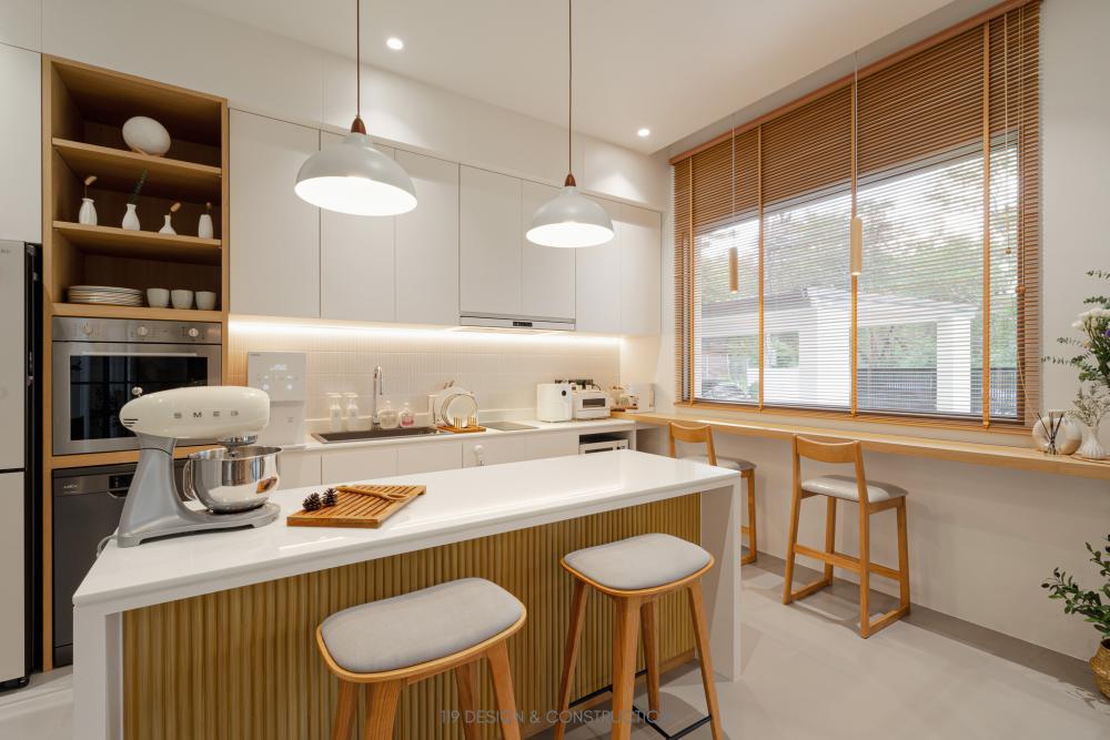 BAAN NABI 3 ห้องนอน 3 ห้องน้ำ บ้านชั้นเดียวดีไซน์เรียบง่ายพร้อมสเปซการจัดสรรพื้นที่ที่เอื้อให้คุณภาพชีวิตของเจ้าของบ้านสะดวกสบายขึ้น รูปที่ 33