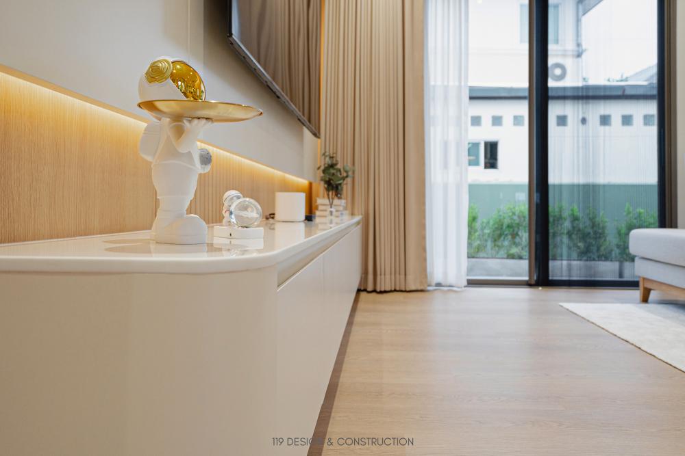 BAAN NABI 3 ห้องนอน 3 ห้องน้ำ บ้านชั้นเดียวดีไซน์เรียบง่ายพร้อมสเปซการจัดสรรพื้นที่ที่เอื้อให้คุณภาพชีวิตของเจ้าของบ้านสะดวกสบายขึ้น รูปที่ 60