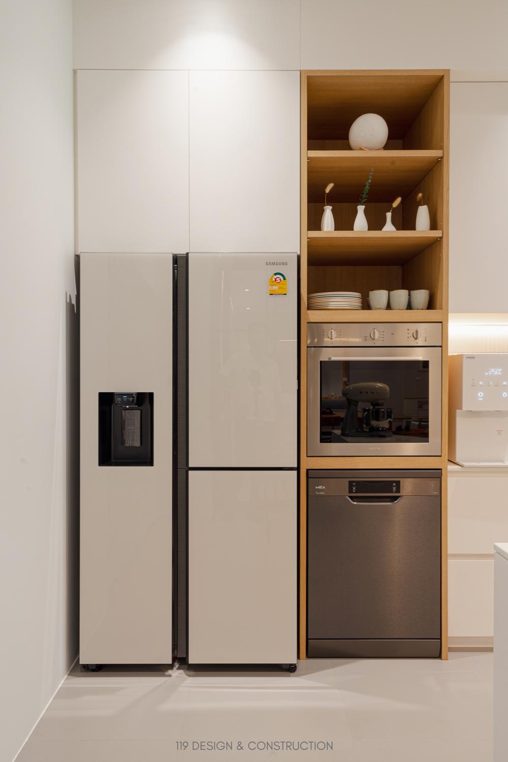 BAAN NABI 3 ห้องนอน 3 ห้องน้ำ บ้านชั้นเดียวดีไซน์เรียบง่ายพร้อมสเปซการจัดสรรพื้นที่ที่เอื้อให้คุณภาพชีวิตของเจ้าของบ้านสะดวกสบายขึ้น รูปที่ 36