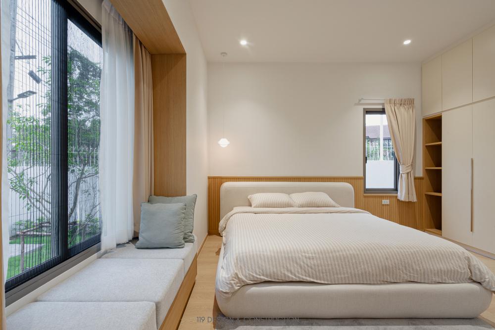 BAAN NABI 3 ห้องนอน 3 ห้องน้ำ บ้านชั้นเดียวดีไซน์เรียบง่ายพร้อมสเปซการจัดสรรพื้นที่ที่เอื้อให้คุณภาพชีวิตของเจ้าของบ้านสะดวกสบายขึ้น รูปที่ 70