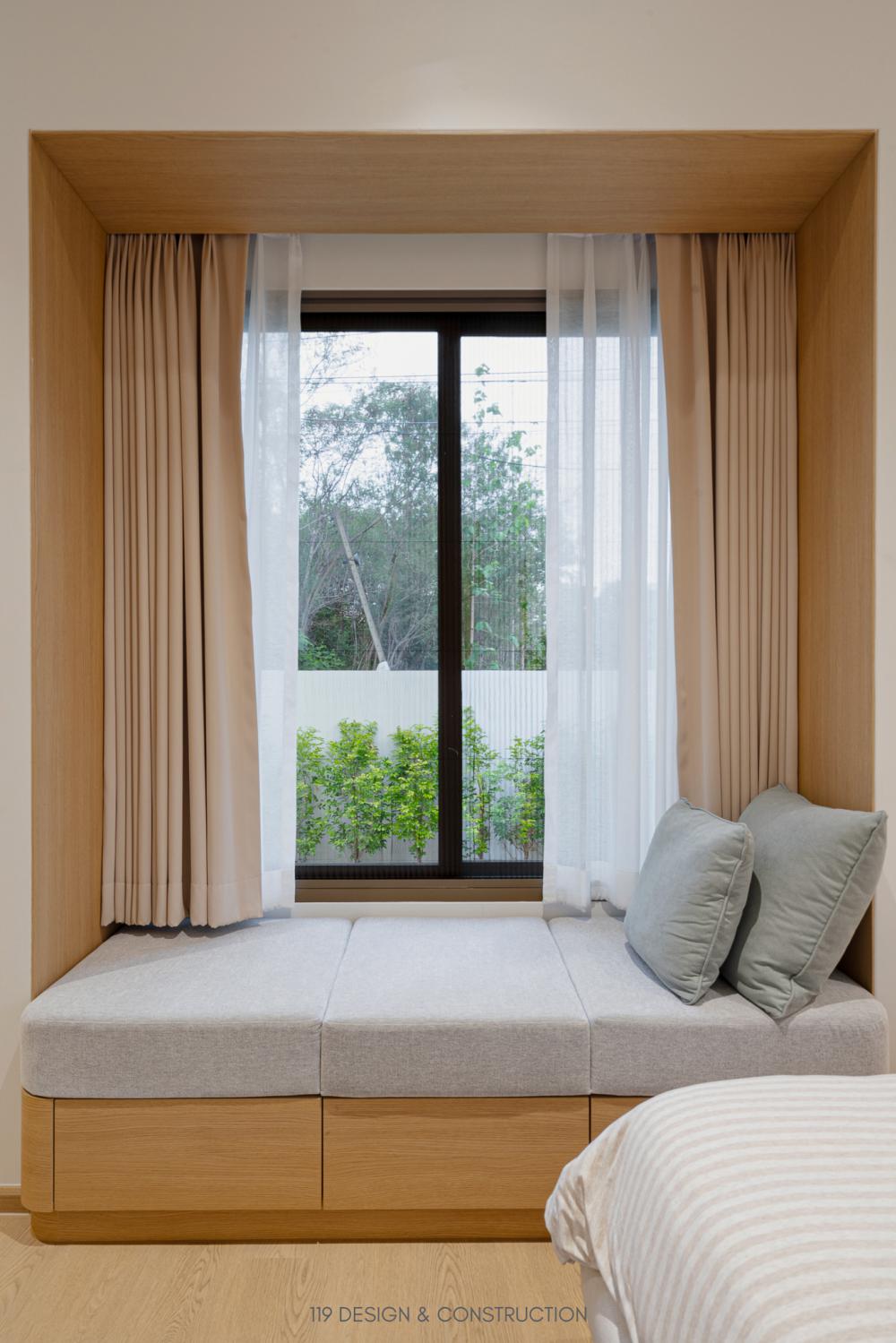 BAAN NABI 3 ห้องนอน 3 ห้องน้ำ บ้านชั้นเดียวดีไซน์เรียบง่ายพร้อมสเปซการจัดสรรพื้นที่ที่เอื้อให้คุณภาพชีวิตของเจ้าของบ้านสะดวกสบายขึ้น รูปที่ 72