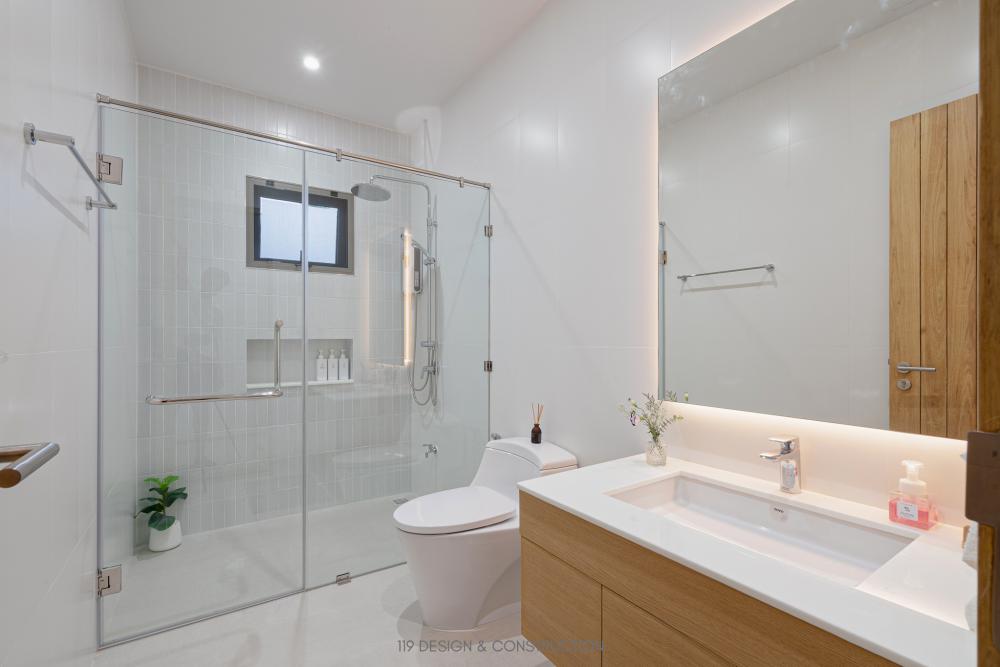 BAAN NABI 3 ห้องนอน 3 ห้องน้ำ บ้านชั้นเดียวดีไซน์เรียบง่ายพร้อมสเปซการจัดสรรพื้นที่ที่เอื้อให้คุณภาพชีวิตของเจ้าของบ้านสะดวกสบายขึ้น รูปที่ 75