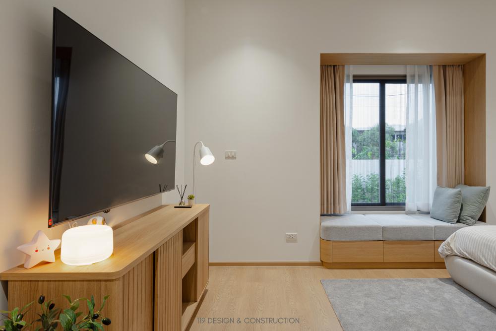 BAAN NABI 3 ห้องนอน 3 ห้องน้ำ บ้านชั้นเดียวดีไซน์เรียบง่ายพร้อมสเปซการจัดสรรพื้นที่ที่เอื้อให้คุณภาพชีวิตของเจ้าของบ้านสะดวกสบายขึ้น รูปที่ 67