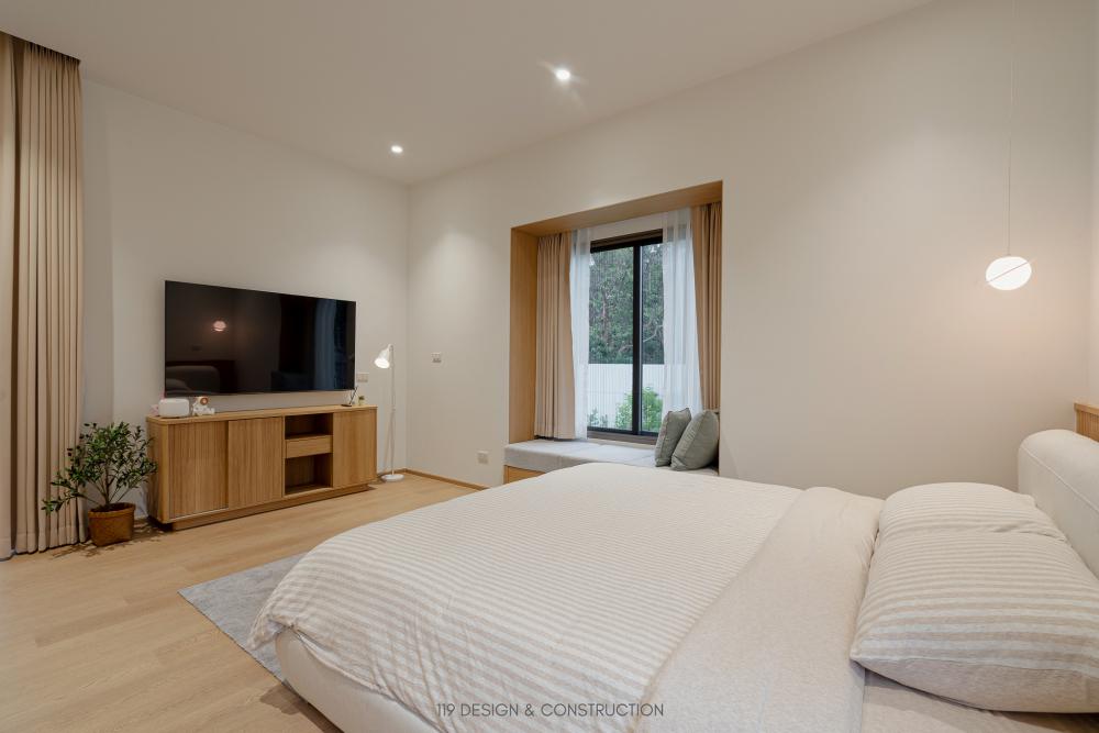 BAAN NABI 3 ห้องนอน 3 ห้องน้ำ บ้านชั้นเดียวดีไซน์เรียบง่ายพร้อมสเปซการจัดสรรพื้นที่ที่เอื้อให้คุณภาพชีวิตของเจ้าของบ้านสะดวกสบายขึ้น รูปที่ 69