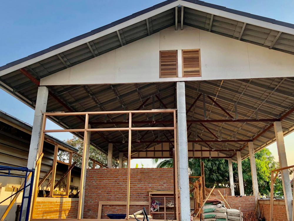 กำลังเริ่มสร้างบ้านชั้นเดียวสไตล์มินิมอล น่ารักอบอุ่น ขนาด 3 ห้องนอน  2 ห้องน้ำ พื้นที่ใช้สอย 110 ตร.ม. รูปที่ 2