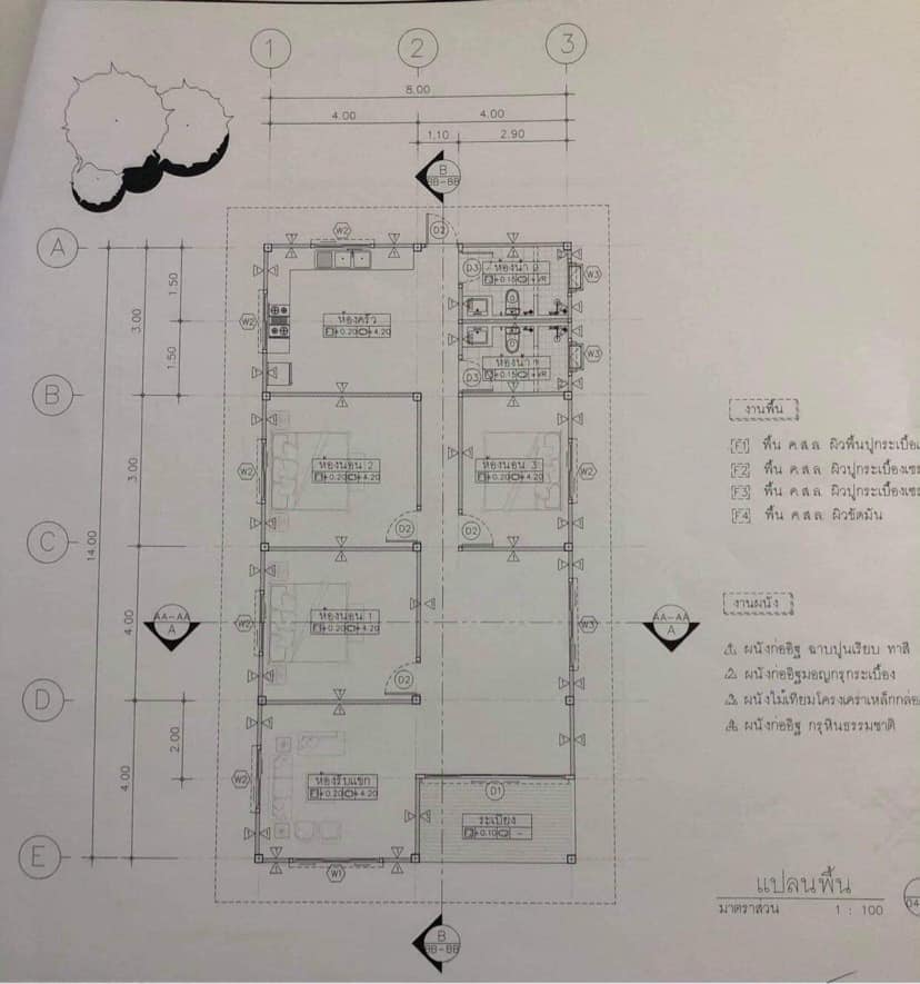 กำลังเริ่มสร้างบ้านชั้นเดียวสไตล์มินิมอล น่ารักอบอุ่น ขนาด 3 ห้องนอน  2 ห้องน้ำ พื้นที่ใช้สอย 110 ตร.ม. รูปที่ 6