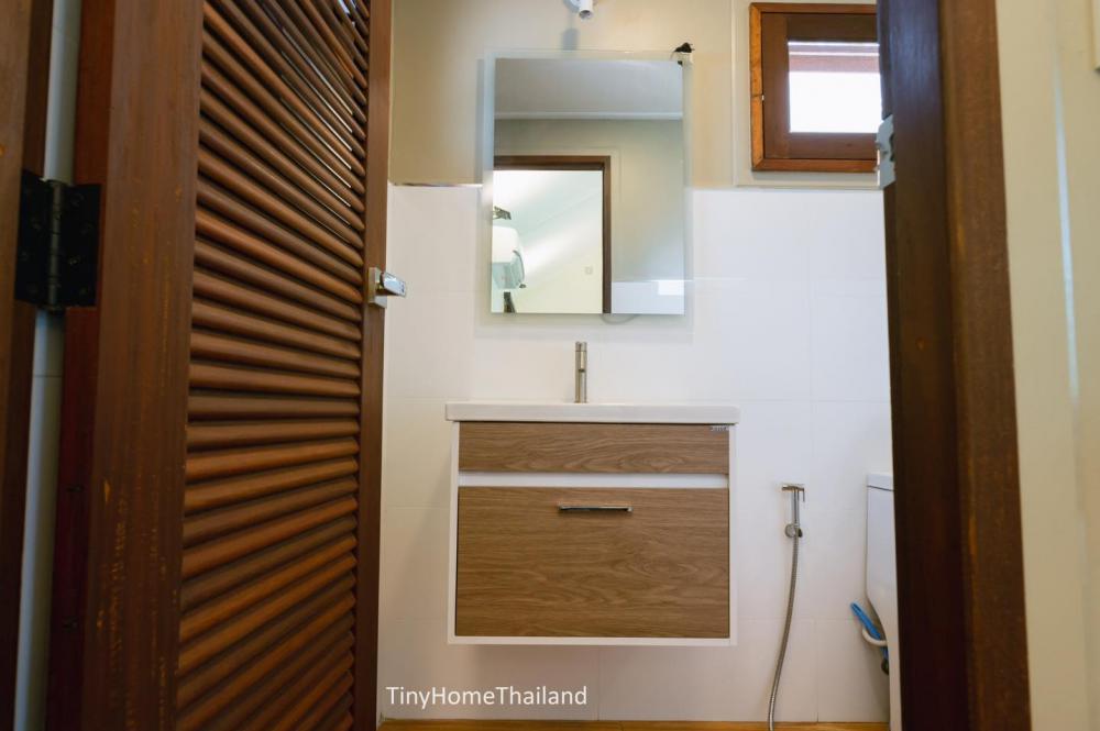 บ้านน็อคดาวน์มินิมอลขนาดเล็ก งบ 3.5 แสน รูปที่ 15