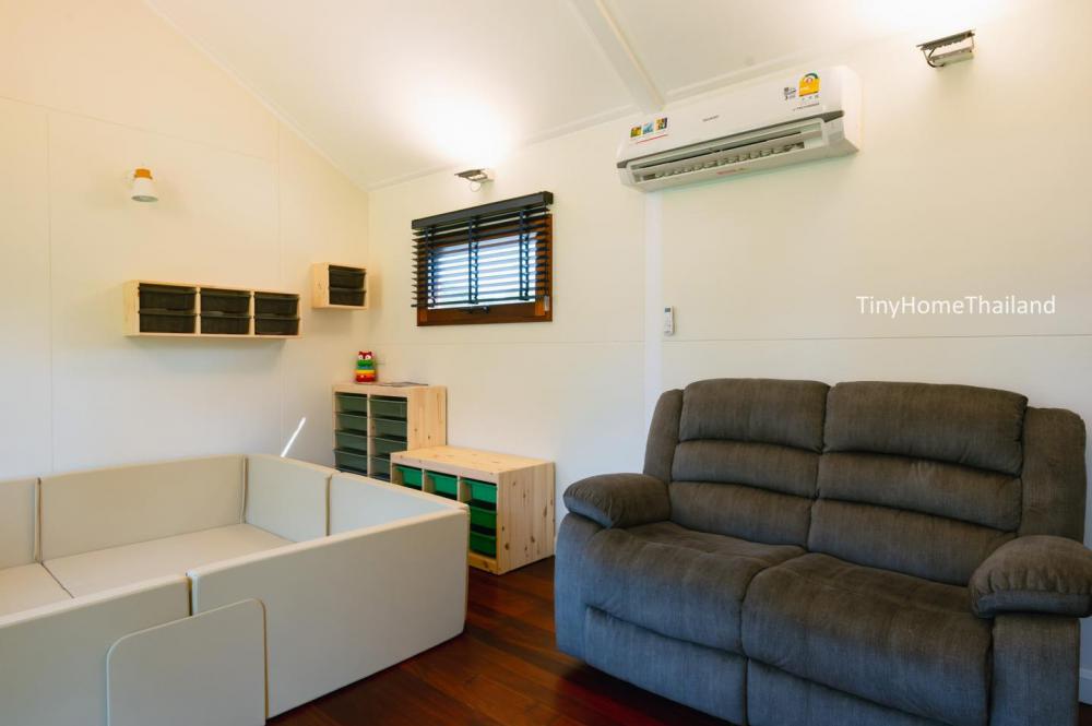 บ้านน็อคดาวน์มินิมอลขนาดเล็ก งบ 3.5 แสน รูปที่ 23