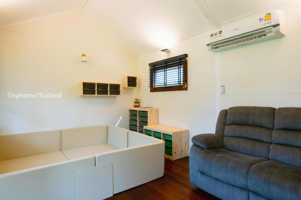 บ้านน็อคดาวน์มินิมอลขนาดเล็ก งบ 3.5 แสน รูปที่ 25