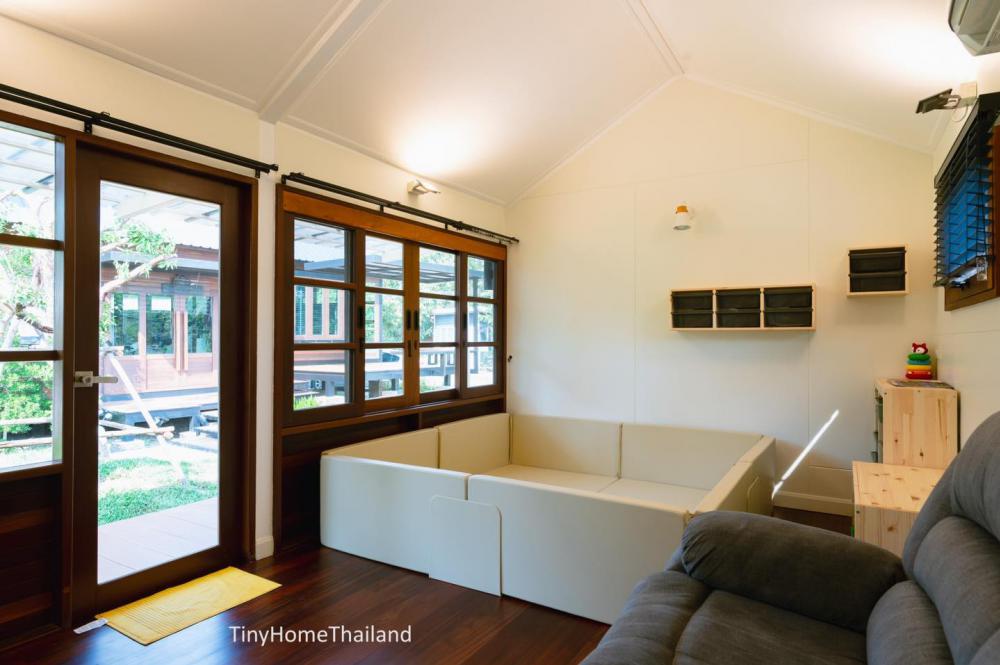 บ้านน็อคดาวน์มินิมอลขนาดเล็ก งบ 3.5 แสน รูปที่ 26