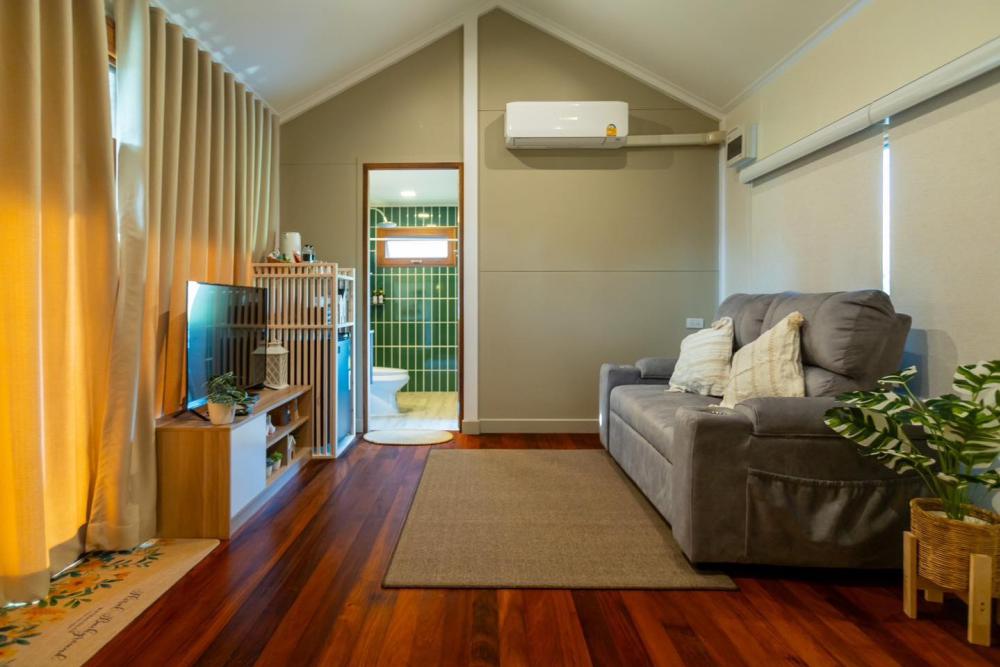 ไอเดียบ้านน็อคดาวน์ขนาดเล็ก แบบบ้านไร่เขาจันทร์หอม รีสอร์ตที่มาแรงแห่งเขาใหญ่ รูปที่ 16