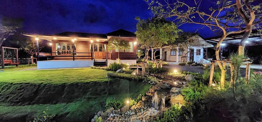 ไอเดียบ้านสวนสวย ล้อมด้วยสวนพื้นที่สีเขียวน่าอยู่มาก รูปที่ 21