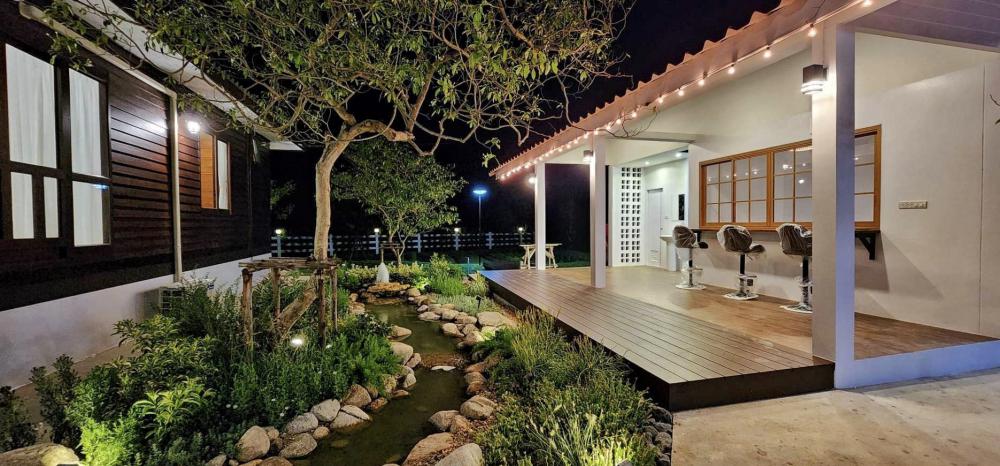 ไอเดียบ้านสวนสวย ล้อมด้วยสวนพื้นที่สีเขียวน่าอยู่มาก รูปที่ 24