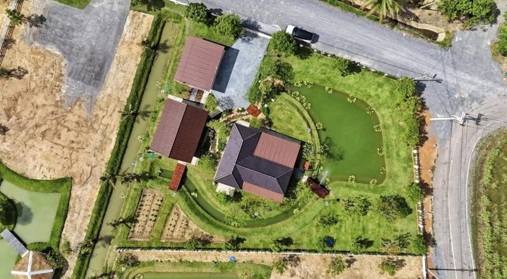 ไอเดียบ้านสวนสวย ล้อมด้วยสวนพื้นที่สีเขียวน่าอยู่มาก รูปที่ 4