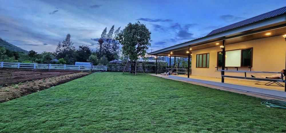 ไอเดียบ้านสวนสวย มีมุมพักผ่อนหลากหลาย รูปที่ 12