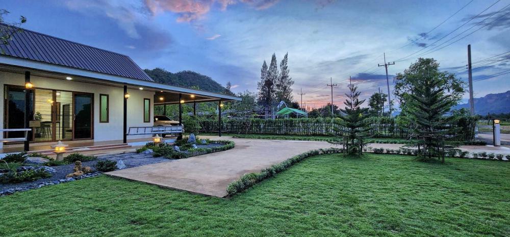 ไอเดียบ้านสวนสวย มีมุมพักผ่อนหลากหลาย รูปที่ 13