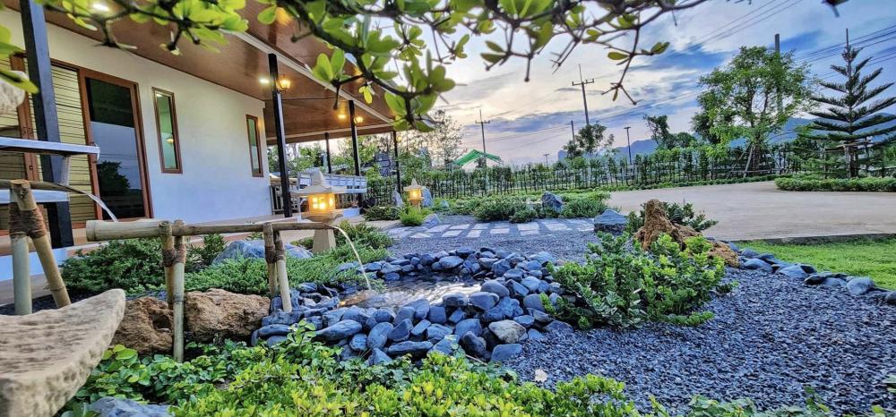 ไอเดียบ้านสวนสวย มีมุมพักผ่อนหลากหลาย รูปที่ 14