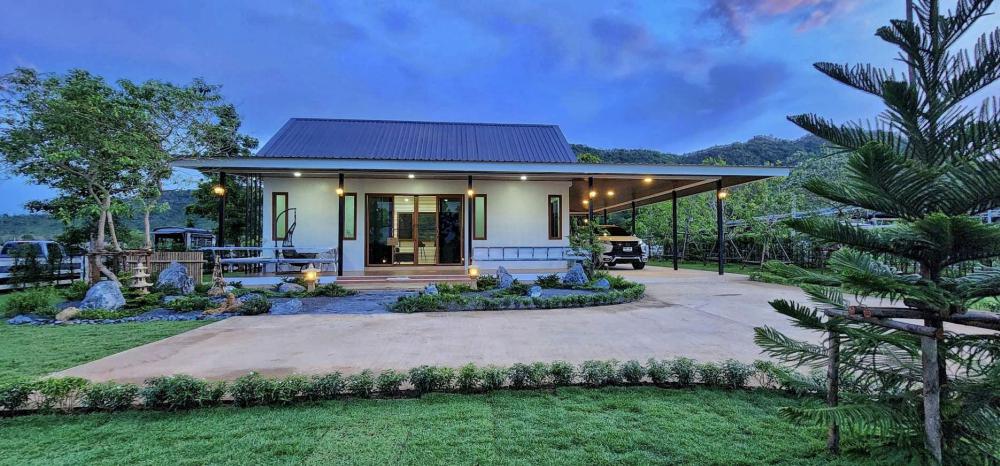 ไอเดียบ้านสวนสวย มีมุมพักผ่อนหลากหลาย รูปที่ 23