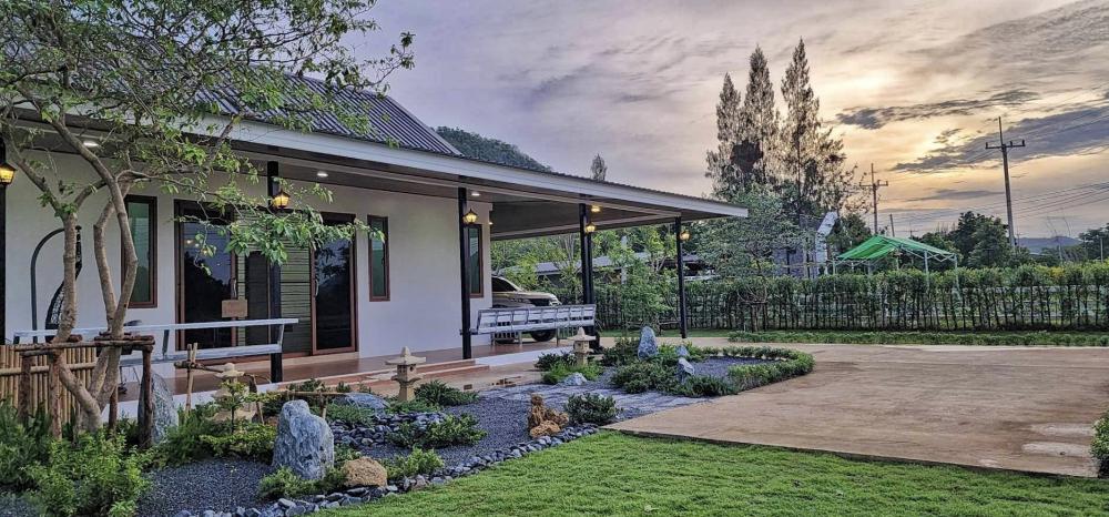 ไอเดียบ้านสวนสวย มีมุมพักผ่อนหลากหลาย รูปที่ 7