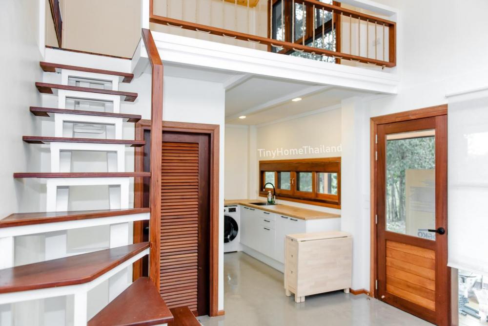 บ้านงานไม้ 2 ชั้น ผสมกลิ่นอายโมเดิร์นมินิมอล และงานไม้ที่ทำให้ดูอบอุ่น ดีไซน์โดดเด่น ฟังก์ชันจัดเต็ม รูปที่ 10