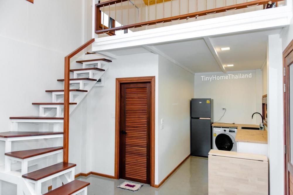 บ้านงานไม้ 2 ชั้น ผสมกลิ่นอายโมเดิร์นมินิมอล และงานไม้ที่ทำให้ดูอบอุ่น ดีไซน์โดดเด่น ฟังก์ชันจัดเต็ม รูปที่ 15