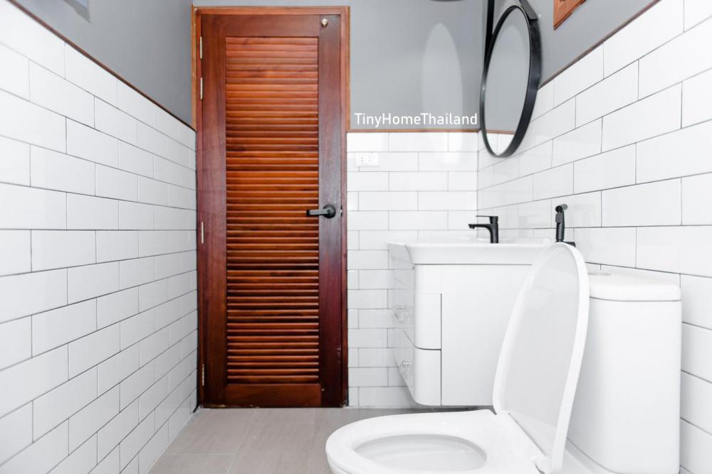 บ้านงานไม้ 2 ชั้น ผสมกลิ่นอายโมเดิร์นมินิมอล และงานไม้ที่ทำให้ดูอบอุ่น ดีไซน์โดดเด่น ฟังก์ชันจัดเต็ม รูปที่ 28