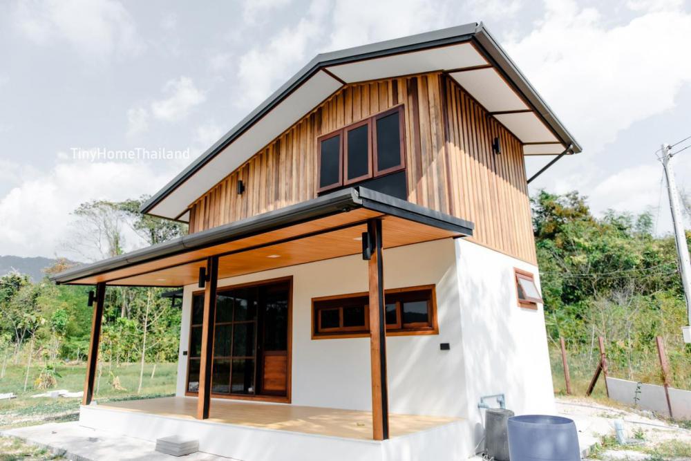 บ้านงานไม้ 2 ชั้น ผสมกลิ่นอายโมเดิร์นมินิมอล และงานไม้ที่ทำให้ดูอบอุ่น ดีไซน์โดดเด่น ฟังก์ชันจัดเต็ม รูปที่ 4