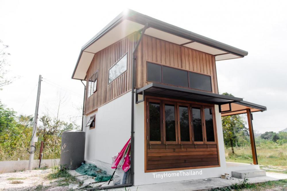 บ้านงานไม้ 2 ชั้น ผสมกลิ่นอายโมเดิร์นมินิมอล และงานไม้ที่ทำให้ดูอบอุ่น ดีไซน์โดดเด่น ฟังก์ชันจัดเต็ม รูปที่ 6